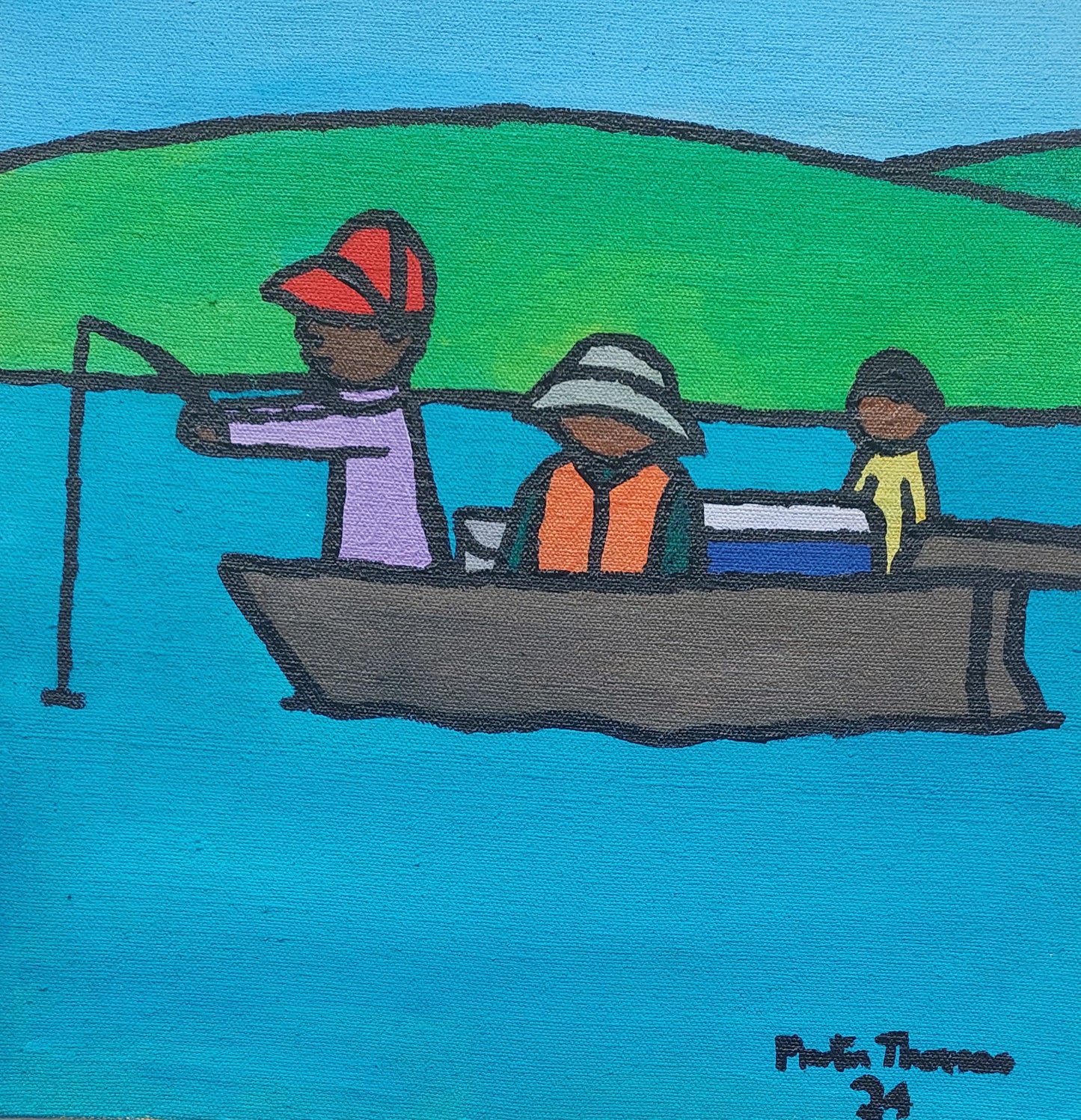 Fishing 30x 30cm